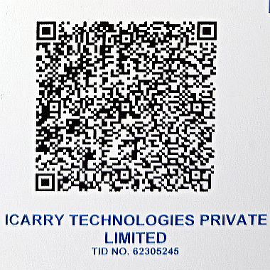 iCarry.in Payment QR Code
