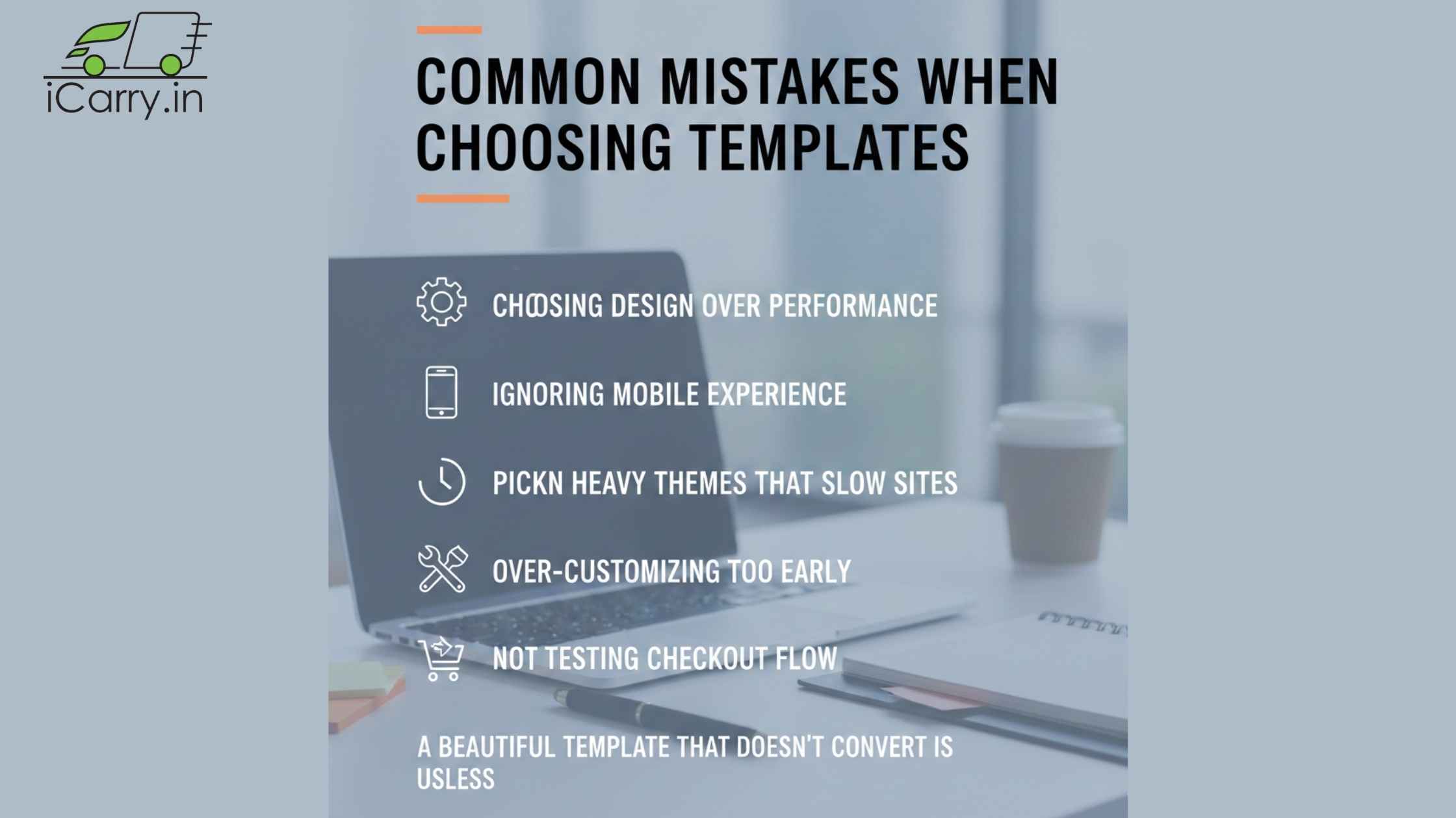 Guide to choosing the right eCommerce template for your business - questions to ask before selecting a website template