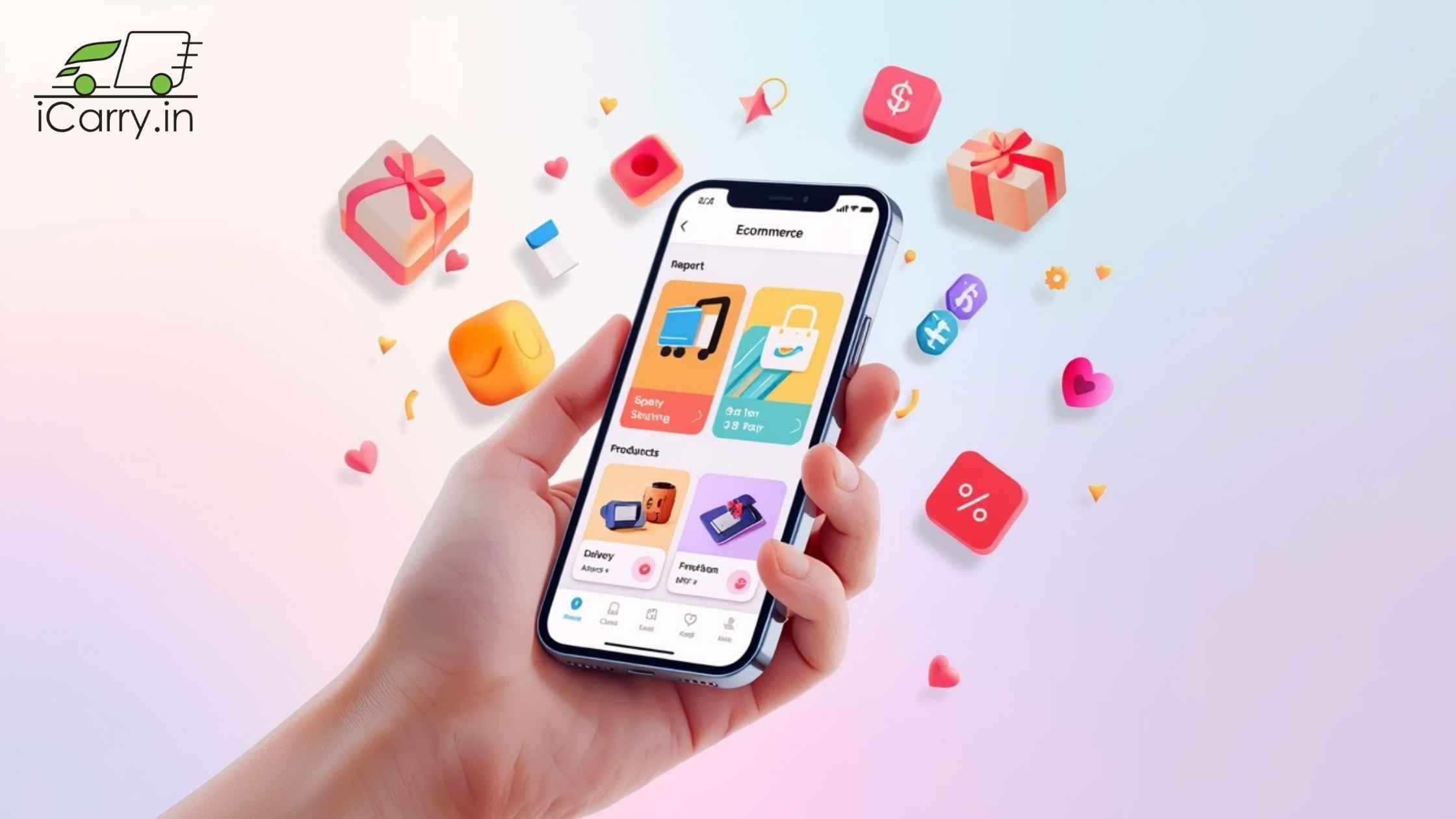 Mobile-first e-commerce design with fast loading and smooth navigation
