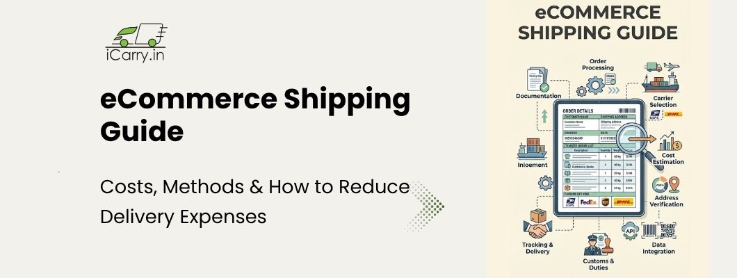 eCommerce shipping guide for India - costs methods and delivery optimization strategies