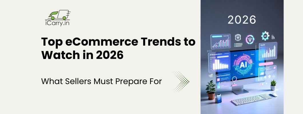 Top eCommerce Trends to Watch in 2026 - AI shopping, social commerce, faster delivery and what sellers must prepare for