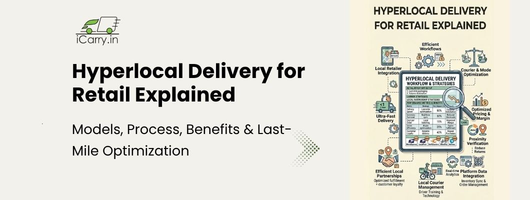 Hyperlocal delivery for retail explained - models process benefits and last-mile optimization