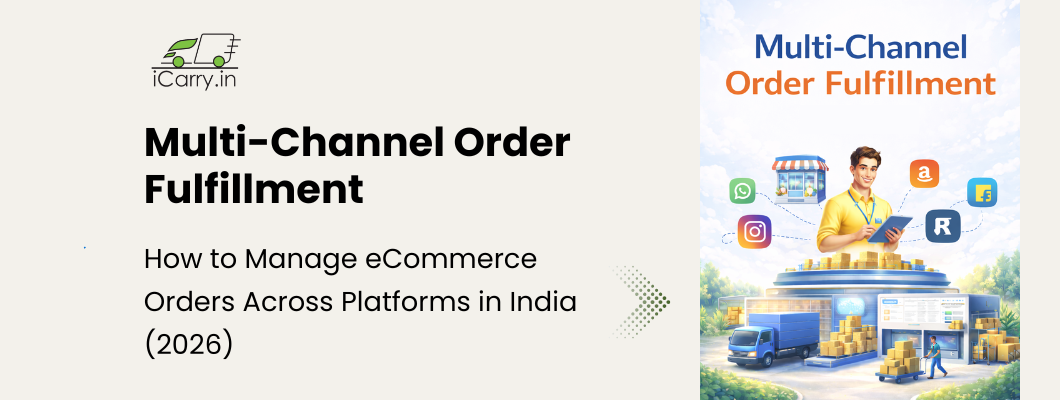 Multi-channel order fulfillment - managing eCommerce orders across Amazon, Flipkart, Shopify and social channels in India
