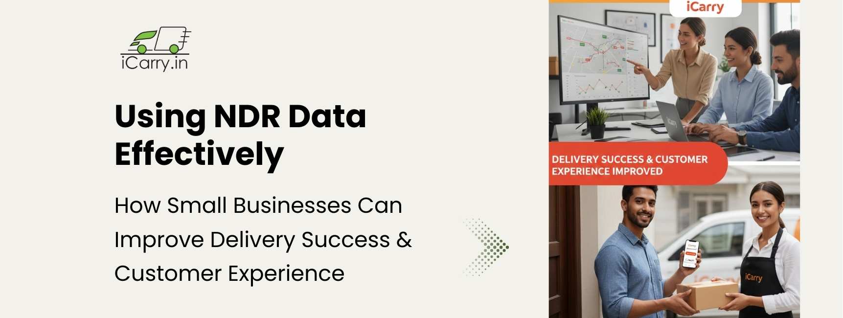 Using NDR Data Effectively - How small businesses can improve delivery success and customer experience