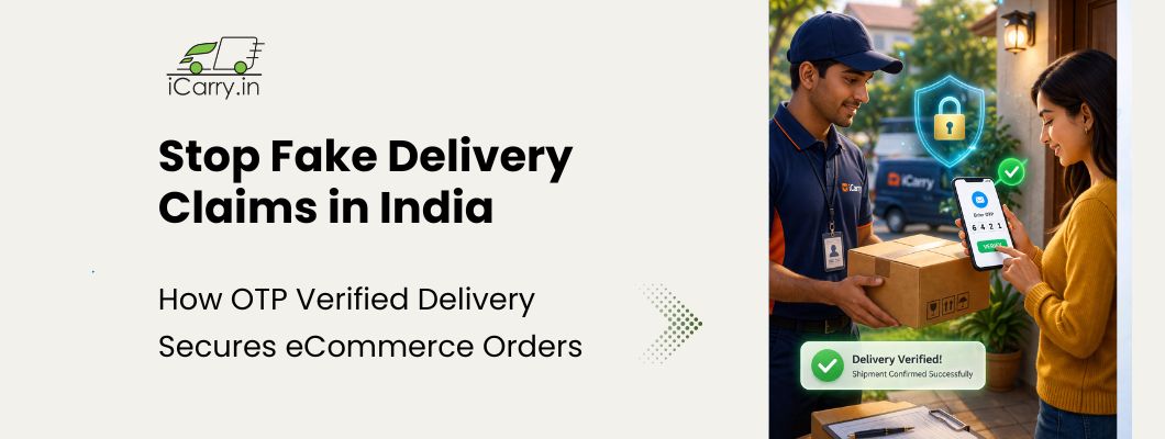 OTP verified delivery to stop fake delivery claims in eCommerce