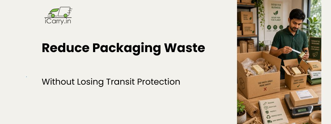 Reduce packaging waste without losing transit protection by right-sizing boxes, using protective packaging efficiently, and choosing sustainable materials for safer, more efficient shipping