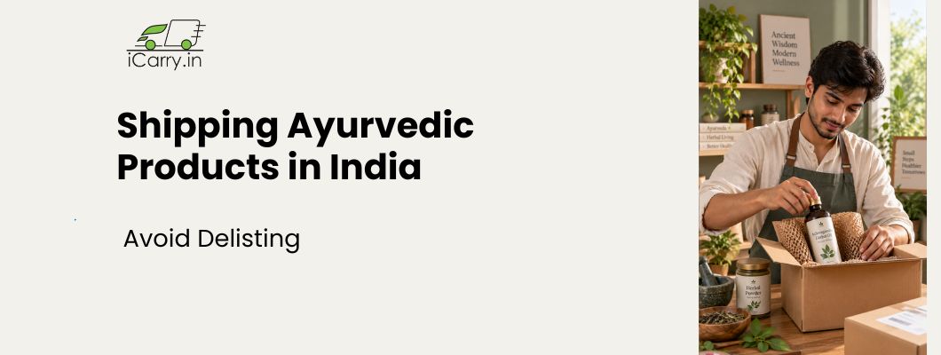 Shipping Ayurvedic products in India with proper packaging, compliance, and delivery practices to avoid delisting.
