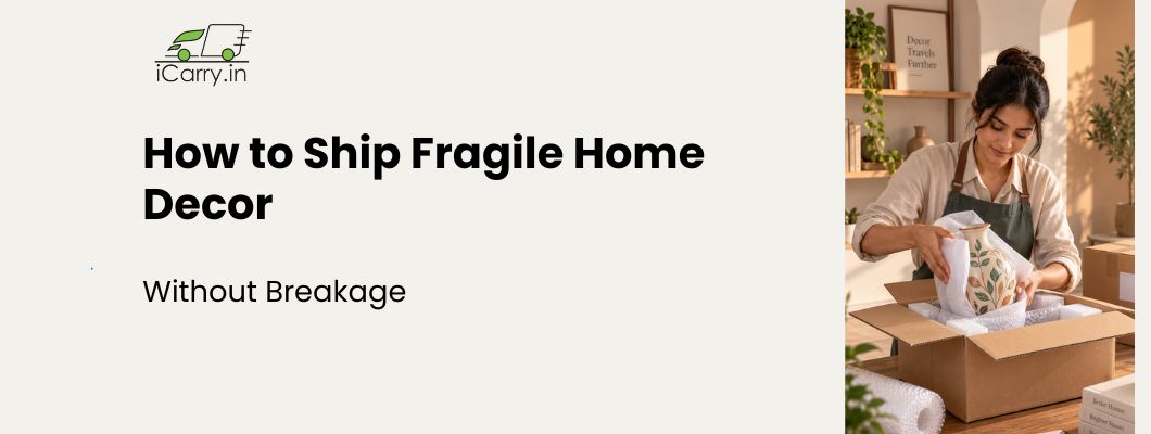 How to ship fragile home decor safely with protective packaging and handling to prevent breakage during delivery.