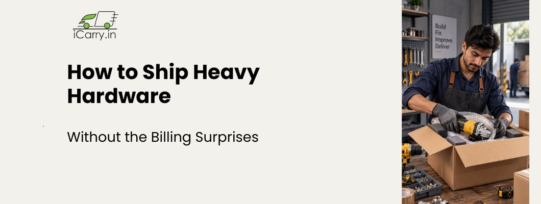 How to ship heavy hardware safely with proper packaging and cost-effective shipping practices