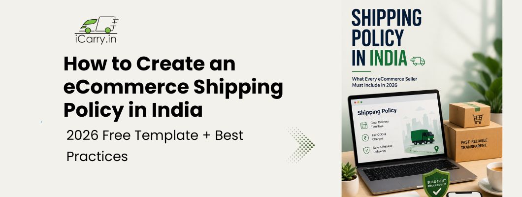 shipping policy in India for online businesses showing key elements like delivery timelines returns and transparency requirements