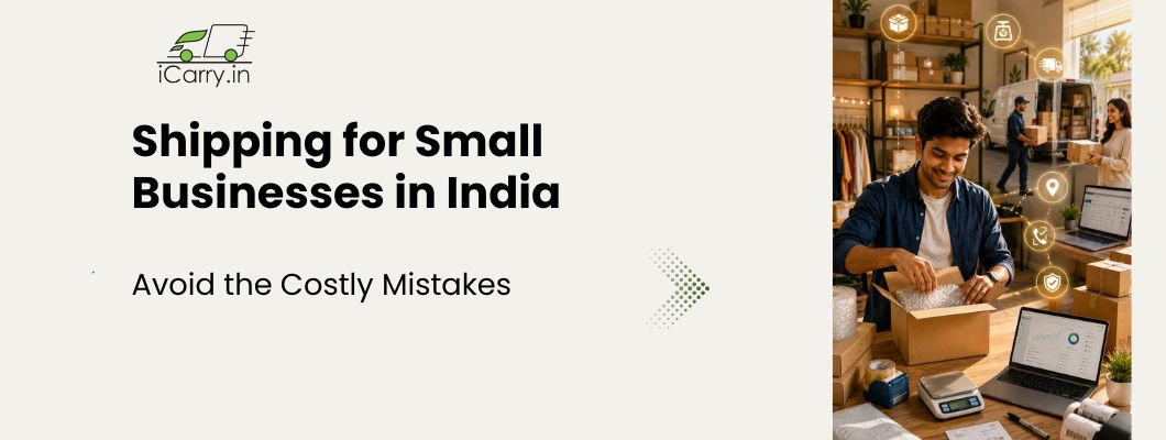 Shipping for small businesses in India - avoid costly mistakes guide covering courier selection, packaging, COD management and RTO reduction