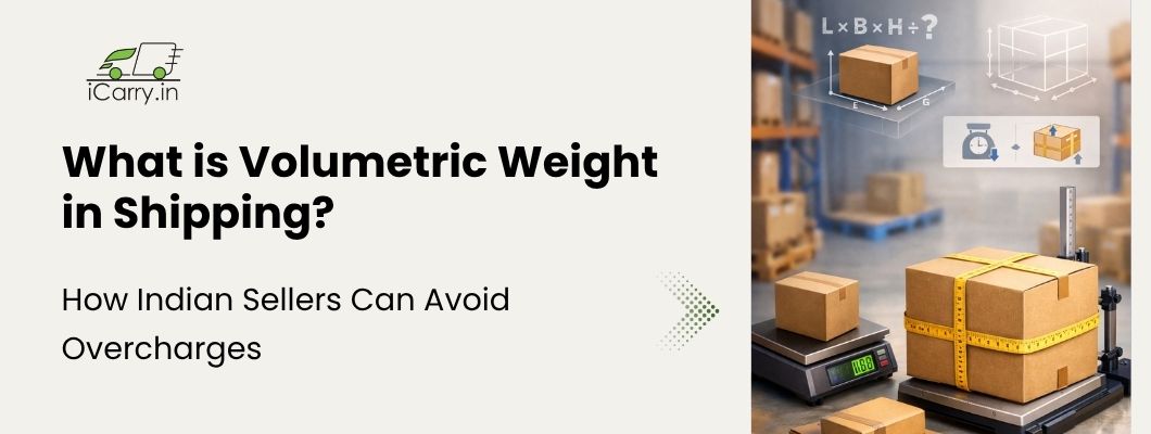 Volumetric weight in shipping explained - how Indian sellers can avoid overcharges